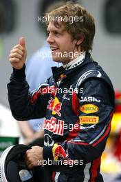 09.04.2011 Sepang, Malaysia,  Sebastian Vettel (GER), Red Bull Racing  - Formula 1 World Championship, Rd 02, Malaysian Grand Prix, Saturday Qualifying