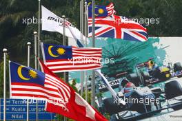 09.04.2011 Sepang, Malaysia,  Track atmosphere - Formula 1 World Championship, Rd 02, Malaysian Grand Prix, Saturday Qualifying