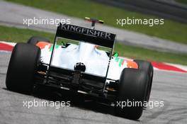 09.04.2011 Sepang, Malaysia,  Paul di Resta (GBR), Force India F1 Team  - Formula 1 World Championship, Rd 02, Malaysian Grand Prix, Saturday Practice