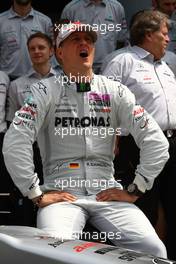 10.04.2011 Sepang, Malaysia,  Michael Schumacher (GER), Mercedes GP Petronas F1 Team - Formula 1 World Championship, Rd 02, Malaysian Grand Prix, Sunday
