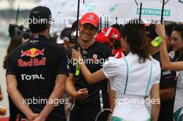 10.04.2011 Sepang, Malaysia,  Jenson Button (GBR), McLaren Mercedes - Formula 1 World Championship, Rd 02, Malaysian Grand Prix, Sunday