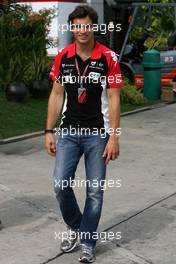 07.04.2011 Sepang, Malaysia,  Jerome d'Ambrosio (BEL), Virgin Racing  - Formula 1 World Championship, Rd 02, Malaysian Grand Prix, Thursday