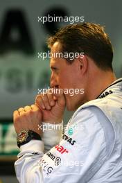 07.04.2011 Sepang, Malaysia,  Michael Schumacher (GER), Mercedes GP  - Formula 1 World Championship, Rd 02, Malaysian Grand Prix, Thursday