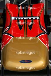 07.04.2011 Sepang, Malaysia,  Scuderia Toro Rosso front wing detail - Formula 1 World Championship, Rd 02, Malaysian Grand Prix, Thursday