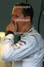 07.04.2011 Sepang, Malaysia,  Michael Schumacher (GER), Mercedes GP  - Formula 1 World Championship, Rd 02, Malaysian Grand Prix, Thursday