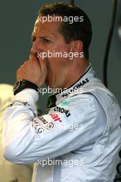 07.04.2011 Sepang, Malaysia,  Michael Schumacher (GER), Mercedes GP  - Formula 1 World Championship, Rd 02, Malaysian Grand Prix, Thursday