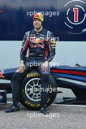01.02.2011 Valencia, Spain,  Sebastian Vettel (GER), Red Bull Racing - Red Bull Racing RB7 Launch - Formula 1 World Championship