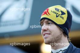 01.02.2011 Valencia, Spain,  Sebastian Vettel (GER), Red Bull Racing - Red Bull Racing RB7 Launch - Formula 1 World Championship