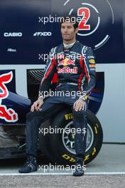 01.02.2011 Valencia, Spain,  Mark Webber (AUS), Red Bull Racing - Red Bull Racing RB7 Launch - Formula 1 World Championship