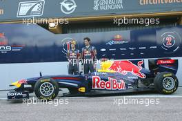 01.02.2011 Valencia, Spain,  Sebastian Vettel (GER), Red Bull Racing with Mark Webber (AUS), Red Bull Racing - Red Bull Racing RB7 Launch - Formula 1 World Championship