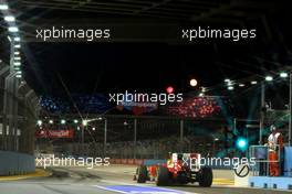 23.09.2011 Singapore, Singapore,  Felipe Massa (BRA), Scuderia Ferrari  - Formula 1 World Championship, Rd 14, Singapore Grand Prix, Friday Practice