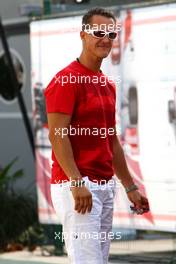 23.09.2011 Singapore, Singapore,  Michael Schumacher (GER), Mercedes GP  - Formula 1 World Championship, Rd 14, Singapore Grand Prix, Friday