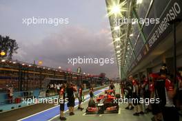 23.09.2011 Singapore, Singapore,  Jerome d'Ambrosio (BEL), Virgin Racing  - Formula 1 World Championship, Rd 14, Singapore Grand Prix, Friday Practice