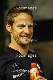 23.09.2011 Singapore, Singapore, Jenson Button (GBR), McLaren Mercedes  - Formula 1 World Championship, Rd 14, Singapore Grand Prix, Friday