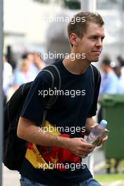 23.09.2011 Singapore, Singapore,  Sebastian Vettel (GER), Red Bull Racing  - Formula 1 World Championship, Rd 14, Singapore Grand Prix, Friday