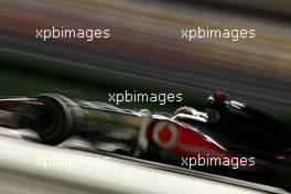 23.09.2011 Singapore, Singapore,  Lewis Hamilton (GBR), McLaren Mercedes  - Formula 1 World Championship, Rd 14, Singapore Grand Prix, Friday Practice
