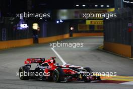 23.09.2011 Singapore, Singapore,  Timo Glock (GER), Virgin Racing  - Formula 1 World Championship, Rd 14, Singapore Grand Prix, Friday Practice