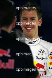 23.09.2011 Singapore, Singapore,  Sebastian Vettel (GER), Red Bull Racing  - Formula 1 World Championship, Rd 14, Singapore Grand Prix, Friday Practice