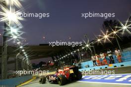 23.09.2011 Singapore, Singapore,  Jaime Alguersuari (ESP), Scuderia Toro Rosso  - Formula 1 World Championship, Rd 14, Singapore Grand Prix, Friday Practice
