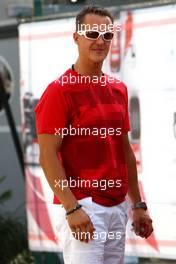 23.09.2011 Singapore, Singapore,  Michael Schumacher (GER), Mercedes GP  - Formula 1 World Championship, Rd 14, Singapore Grand Prix, Friday
