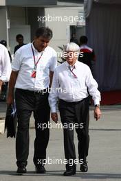 23.09.2011 Singapore, Singapore, Bernie Ecclestone (GBR)  - Formula 1 World Championship, Rd 14, Singapore Grand Prix, Friday