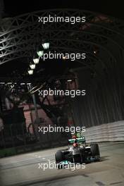 23.09.2011 Singapore, Singapore,  Michael Schumacher (GER), Mercedes GP  - Formula 1 World Championship, Rd 14, Singapore Grand Prix, Friday Practice