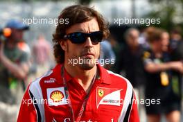 23.09.2011 Singapore, Singapore,  Fernando Alonso (ESP), Scuderia Ferrari  - Formula 1 World Championship, Rd 14, Singapore Grand Prix, Friday