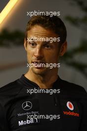 23.09.2011 Singapore, Singapore, Jenson Button (GBR), McLaren Mercedes  - Formula 1 World Championship, Rd 14, Singapore Grand Prix, Friday