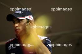23.09.2011 Singapore, Singapore,  Pastor Maldonado (VEN), Williams F1 Team  - Formula 1 World Championship, Rd 14, Singapore Grand Prix, Friday