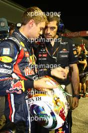 25.09.2011 Singapore, Singapore, Sebastian Vettel (GER), Red Bull Racing  - Formula 1 World Championship, Rd 14, Singapore Grand Prix, Sunday Pre-Race Grid