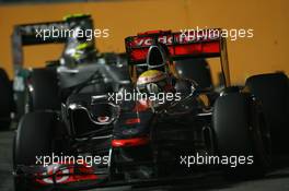 25.09.2011 Singapore, Singapore, Lewis Hamilton (GBR), McLaren Mercedes  - Formula 1 World Championship, Rd 14, Singapore Grand Prix, Sunday Race