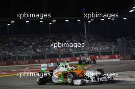 25.09.2011 Singapore, Singapore, Paul di Resta (GBR), Force India F1 Team  - Formula 1 World Championship, Rd 14, Singapore Grand Prix, Sunday Race