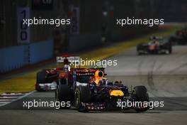 25.09.2011 Singapore, Singapore, Mark Webber (AUS), Red Bull Racing  - Formula 1 World Championship, Rd 14, Singapore Grand Prix, Sunday Race