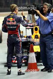 24.09.2011 Singapore, Singapore,  Sebastian Vettel (GER), Red Bull Racing  - Formula 1 World Championship, Rd 14, Singapore Grand Prix, Saturday Qualifying