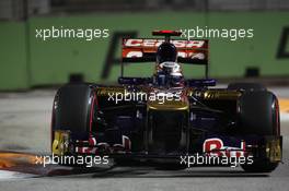24.09.2011 Singapore, Singapore, Sebastien Buemi (SUI), Scuderia Toro Rosso  - Formula 1 World Championship, Rd 14, Singapore Grand Prix, Saturday Practice