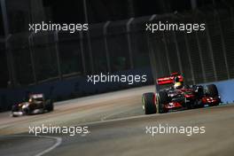 24.09.2011 Singapore, Singapore,  Lewis Hamilton (GBR), McLaren Mercedes  - Formula 1 World Championship, Rd 14, Singapore Grand Prix, Saturday Qualifying