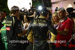 24.09.2011 Singapore, Singapore, Vitaly Petrov (RUS), Lotus Renault GP  - Formula 1 World Championship, Rd 14, Singapore Grand Prix, Saturday Qualifying