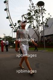 24.09.2011 Singapore, Singapore, Nico Rosberg (GER), Mercedes GP Petronas F1 Team  - Formula 1 World Championship, Rd 14, Singapore Grand Prix, Saturday