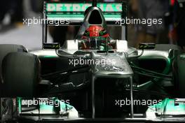 24.09.2011 Singapore, Singapore,  Michael Schumacher (GER), Mercedes GP  - Formula 1 World Championship, Rd 14, Singapore Grand Prix, Saturday Practice