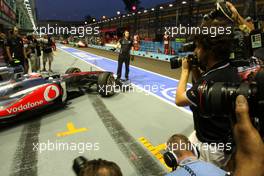 24.09.2011 Singapore, Singapore,  Jenson Button (GBR), McLaren Mercedes  - Formula 1 World Championship, Rd 14, Singapore Grand Prix, Saturday Practice