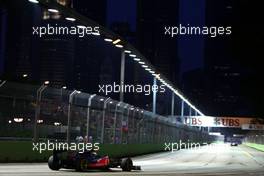 24.09.2011 Singapore, Singapore,  Lewis Hamilton (GBR), McLaren Mercedes  - Formula 1 World Championship, Rd 14, Singapore Grand Prix, Saturday Practice