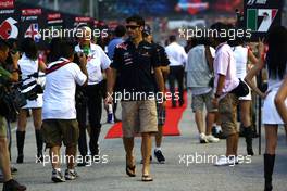 25.09.2011 Singapore, Singapore,  Mark Webber (AUS), Red Bull Racing  - Formula 1 World Championship, Rd 14, Singapore Grand Prix, Sunday