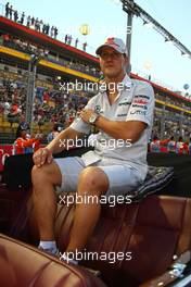 25.09.2011 Singapore, Singapore, Michael Schumacher (GER), Mercedes GP Petronas F1 Team  - Formula 1 World Championship, Rd 14, Singapore Grand Prix, Sunday