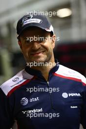 22.09.2011 Singapore, Singapore, Rubens Barrichello (BRA), AT&T Williams  - Formula 1 World Championship, Rd 14, Singapore Grand Prix, Thursday