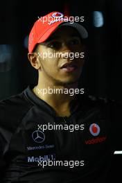 22.09.2011 Singapore, Singapore, Lewis Hamilton (GBR), McLaren Mercedes  - Formula 1 World Championship, Rd 14, Singapore Grand Prix, Thursday