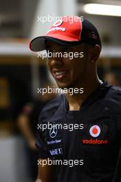 22.09.2011 Singapore, Singapore, Lewis Hamilton (GBR), McLaren Mercedes  - Formula 1 World Championship, Rd 14, Singapore Grand Prix, Thursday