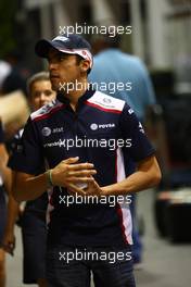 22.09.2011 Singapore, Singapore, Pastor Maldonado (VEN), AT&T Williams  - Formula 1 World Championship, Rd 14, Singapore Grand Prix, Thursday