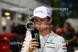 22.09.2011 Singapore, Singapore, Nico Rosberg (GER), Mercedes GP Petronas F1 Team  - Formula 1 World Championship, Rd 14, Singapore Grand Prix, Thursday