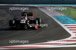 16.11.2011 Abu Dhabi, UEA, Kevin Korjus (FIN), Team Lotus Renault  - Formula 1 Testing Rookie Test, day 2 - Formula 1 World Championship