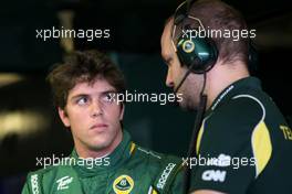 16.11.2011 Abu Dhabi, UEA, Luiz Razia (BRA), Team Lotus  - Formula 1 Testing Rookie Test, day 2 - Formula 1 World Championship